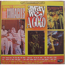 The Miracles Away We A Go-Go Vinyl LP USED