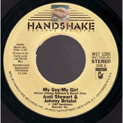 Amii Stewart / Johnny Bristol My Guy/My Girl Vinyl 7" USED