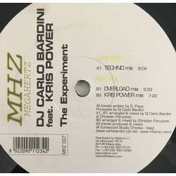 DJ Carlo Bardini / Kris Power The Experiment Vinyl 12" USED