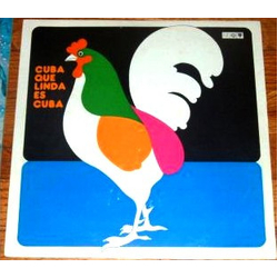 Various Cuba Que Linda Es Cuba Vinyl LP USED