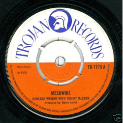 Winston Wright / Tommy McCook / The Barons (3) Meshwire / Darling Please Return Vinyl 7" USED