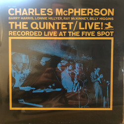 Charles McPherson The Quintet/Live! (Recorded Live At The Five Spot) Vinyl LP USED