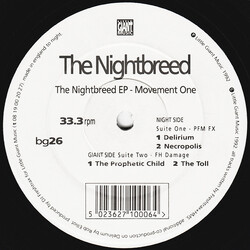 The Nightbreed The Nightbreed EP - Movement One Vinyl 12" USED