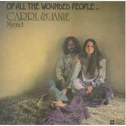 Carrl & Janie Myriad Of All The Wounded People... Vinyl LP USED