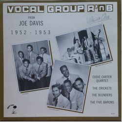 Various Vocal Group R 'n B Vol 1 - From Joe Davis 1952-1953 Vinyl LP USED