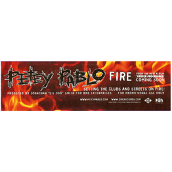 Petey Pablo Fire Vinyl 12" USED