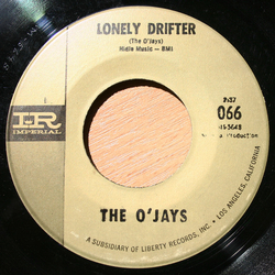 The O'Jays Lonely Drifter / Stand In For Love Vinyl 7" USED