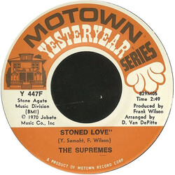 The Supremes Stoned Love / Everybody's Got The Right To Love Vinyl 7" USED