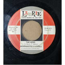 Bernadette Carroll The Hero / One Little Lie Vinyl 7" USED