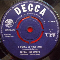 The Rolling Stones I Wanna Be Your Man Vinyl 7" USED