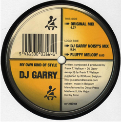 DJ Garry My Own Kind Of Style Vinyl 12" USED