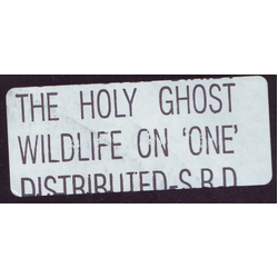 Holy Ghost Inc. Wildlife On One Vinyl 12" USED