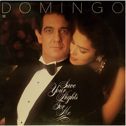 Placido Domingo Save Your Nights For Me Vinyl LP USED