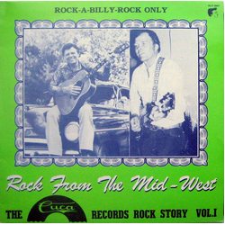 Various Rock-A-Billy-Rock Only - Rock From The Mid-West: The Cuca Records Rock Story Vol.1 Vinyl LP USED