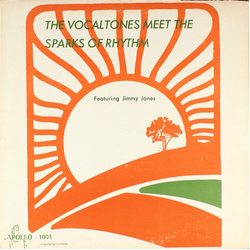 Sparks Of Rhythm / The Vocaltones The Vocaltones Meet The Sparks Of Rhythm Featuring Jimmy Jones Vinyl LP USED