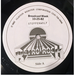 Steppenwolf Retro-Rock Broadcast Week 10-25-82 Vinyl LP USED