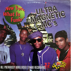 Ultramagnetic MC's New York What Is Funky Vinyl LP USED