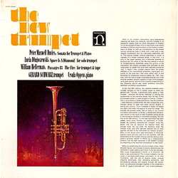 Peter Maxwell Davies / Lucia Dlugoszewski / William Hellermann / Gerard Schwarz / Ursula Oppens The New Trumpet Vinyl LP USED