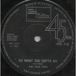 Four Tops Do What You Gotta Do Vinyl 7" USED