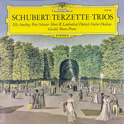 Franz Schubert / Elly Ameling / Peter Schreier / Horst R. Laubenthal / Dietrich Fischer-Dieskau / Gerald Moore Terzette = Trios Vinyl LP USED