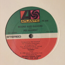 Ted Nugent Bound And Gagged USED VINYL 12INCH PROMO