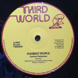 Carlton Patterson Poorest People Vinyl 12" USED