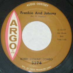 Bobby Stewart Combo Frankie And Johnny Vinyl 7" USED