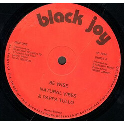 Natural Vibes / Papa Tullo / Johnny Osbourne / Jah Sawdem Be Wise / Can't Leave Jah Vinyl 12" USED
