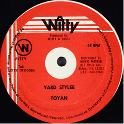 Toyan Yard Stylee Vinyl 12" USED