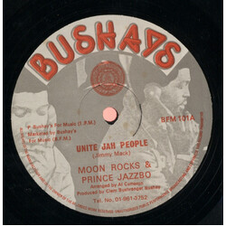 The Moonrocks / Prince Jazzbo Unite Jah People Vinyl 12" USED