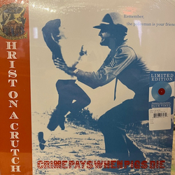 Christ On A Crutch Crime Pays When Pigs Die Vinyl LP USED