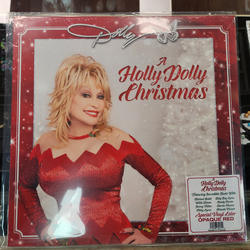 Dolly Parton A Holly Dolly Christmas Vinyl LP USED