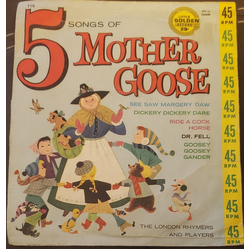 The London Rhymers And Players 5 Songs of Mother Goose Vinyl 7" USED