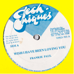 Frankie Paul Wish I Have Been Loving You Vinyl 12" USED