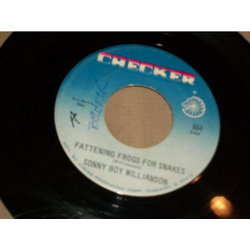 Sonny Boy Williamson (2) Fattening Frogs For Snakes Vinyl 7" USED