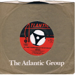 Genesis Go West Young Man (In The Motherlode) Vinyl 7" USED