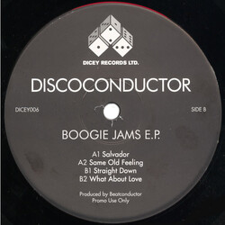 Discoconductor Boogie Jams E.P. Vinyl 12" USED