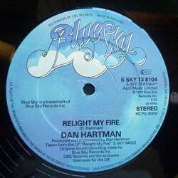 Dan Hartman Relight My Fire Vinyl 12" USED