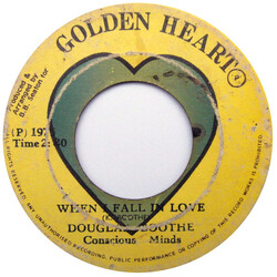 Douglas Boothe When I Fall In Love Vinyl 7" USED