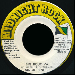 Singie Singie Big Bout Ya Vinyl 7" USED