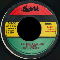 Errol Walker / The Upsetters Better Feature / Feature Dub Vinyl 7" USED