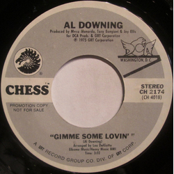 Al Downing Gimme Some Lovin' / The Whole World's Gone Funky Vinyl 7" USED