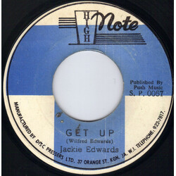 Jackie Edwards / Sky Nation Get Up / Get Up Dub Vinyl 7" USED