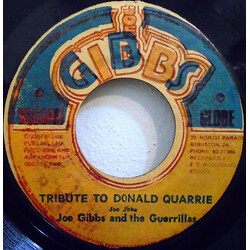 Joe Gibbs / The Guerrillas (2) Tribute To Donald Quarrie Vinyl 7" USED