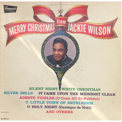 Jackie Wilson Merry Christmas From Jackie Wilson Vinyl LP USED