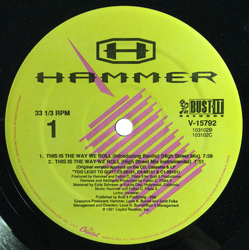 MC Hammer This Is The Way We Roll Vinyl 12" USED