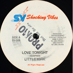 Little Kirk / Little Lenny Love Tonight / Lone Cocksman Vinyl 12" USED