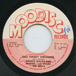Dennis Walks / Mudies All Stars Sad Sweet Dreamer Vinyl 7" USED