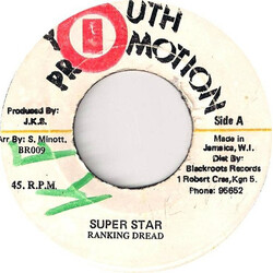Ranking Dread / Black Roots Players Super Star / Running Star Vinyl 7" USED