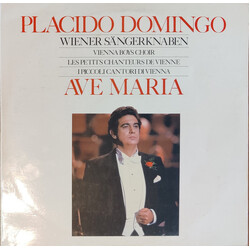 Placido Domingo / Die Wiener Sängerknaben Ave Maria Vinyl LP USED